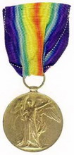 медаль за победу в 1-й мировой войне