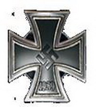 железный крест 2-го класса (пристежка 2-го класса)