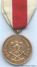 медаль «за заслуги в пожарном деле»